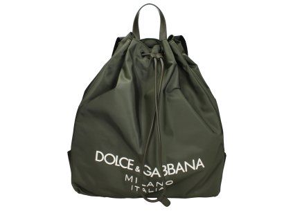 Zelený nylonový batoh