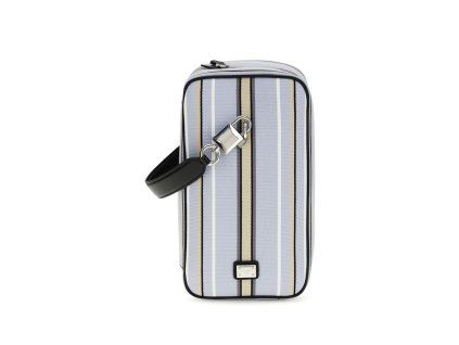 Modrá bavlněná kabelka