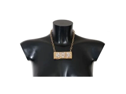 Zlatý Brass Náhrdelník