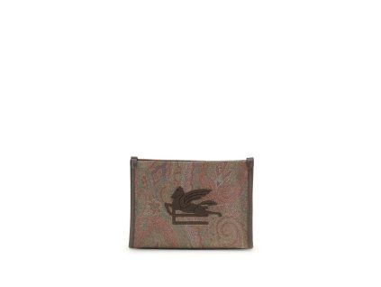Hnědá kožená taška Bos Taurus Clutch Bag