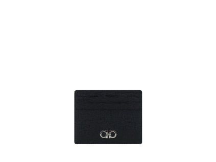 Černá telecí kožená peněženka Bos Taurus