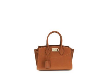 Hnědá telecí kožená kabelka Bos Taurus