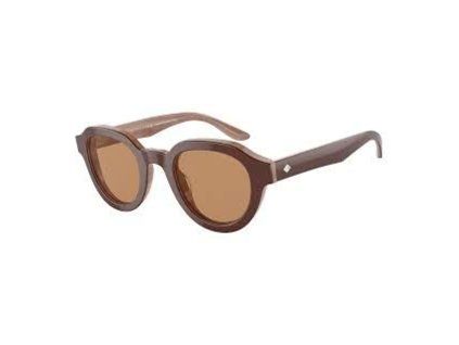 Hnědé acetátové sluneční brýle
