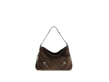 Černá kožená taška přes rameno Bos Taurus