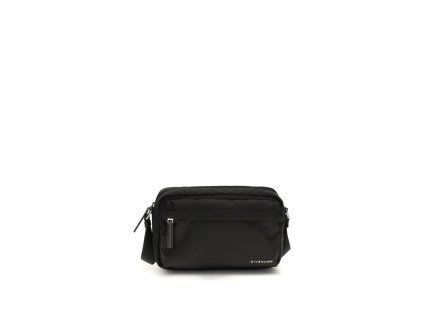 Černá polyamidová taška přes rameno