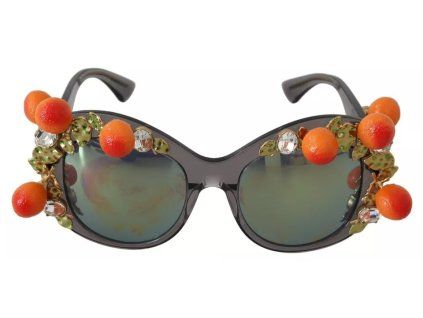 Sluneční brýle DG4283B Acetate Crystals Orange Applique