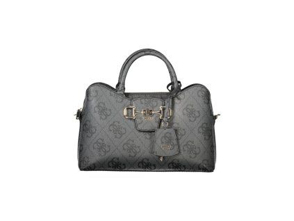 "Černá polyuretanová dámská kabelka"