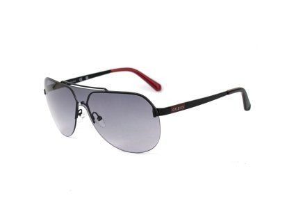 Černé kovové sluneční brýle