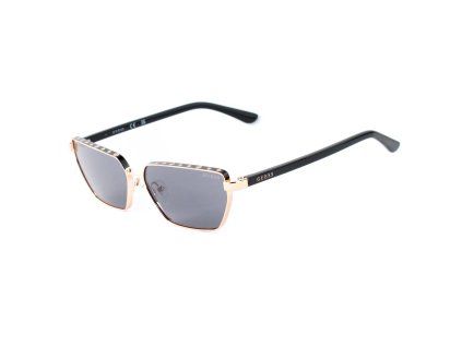 Černé kovové sluneční brýle