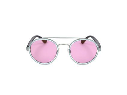 Modré gumové sluneční brýle