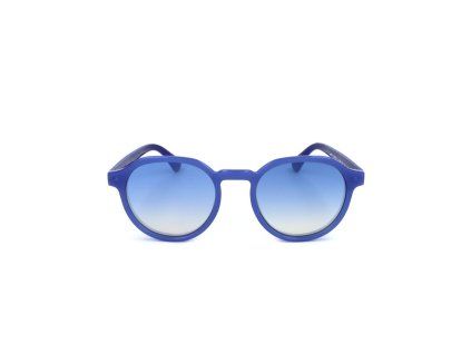Modré plastové sluneční brýle