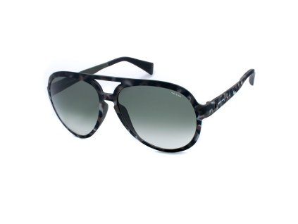 Hnědé acetátové sluneční brýle