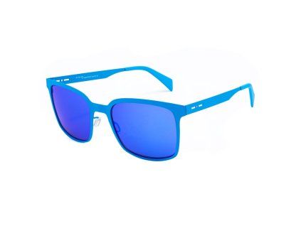 Modré kovové sluneční brýle