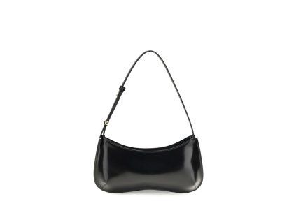 Černá kožená taška přes rameno Bos Taurus