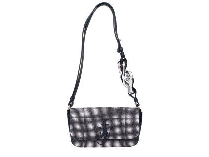 Modrá látková taška přes rameno