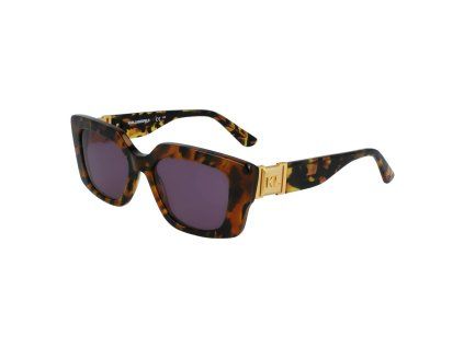 Hnědé acetátové sluneční brýle