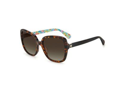 Hnědé acetátové sluneční brýle