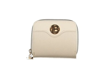 Béžová polyuretanová dámská peněženka