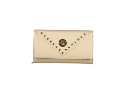 Béžová polyuretanová dámská peněženka
