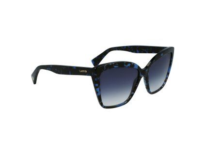 Modré acetátové sluneční brýle