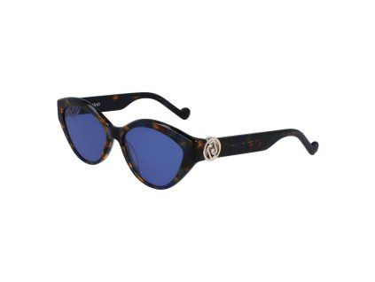 Modré acetátové sluneční brýle