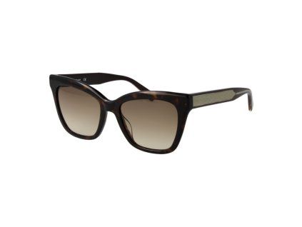 Hnědé acetátové sluneční brýle