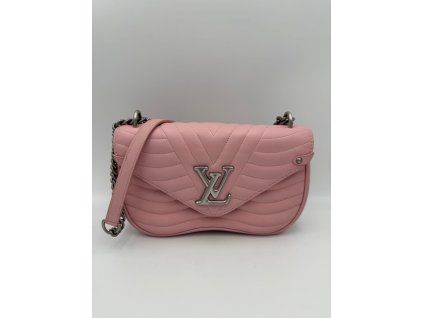 Kožená kabelka LOUIS VUITTON NEW WAVE Rosa MM
