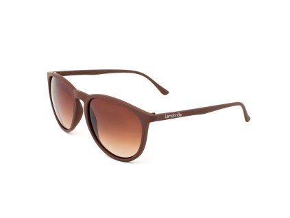 Hnědé vstřikované sluneční brýle