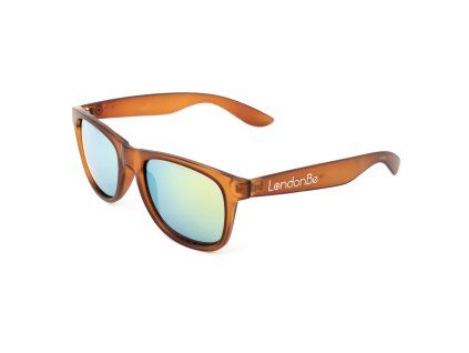 Hnědé vstřikované sluneční brýle