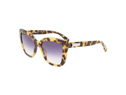 Hnědé acetátové sluneční brýle