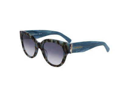 Modré acetátové sluneční brýle