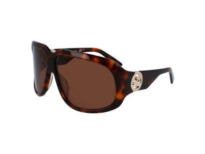 Hnědé acetátové sluneční brýle