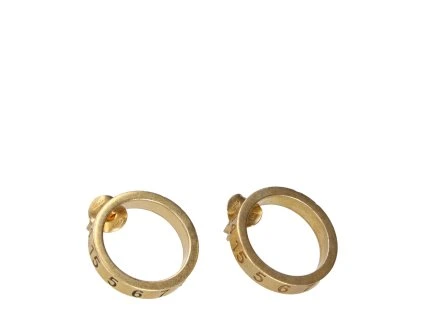 Zlatý Stříbrný Náušnice