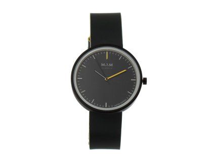 Šedé kožené společenské hodinky