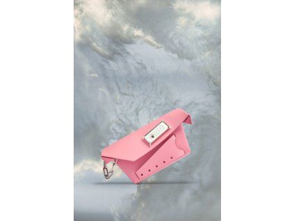 Pink Fibers Clutch Bag