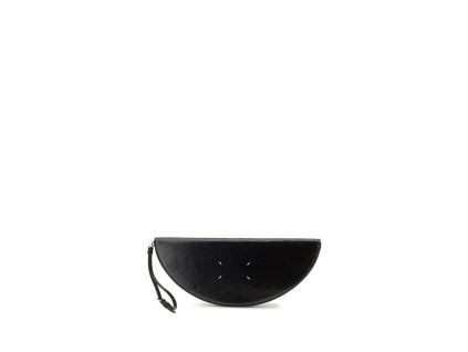 Černá telecí kožená taška Bos Taurus Clutch Bag