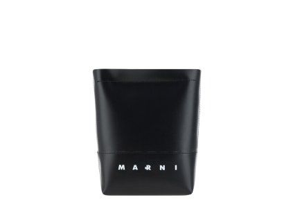 Černá polyesterová taška přes rameno