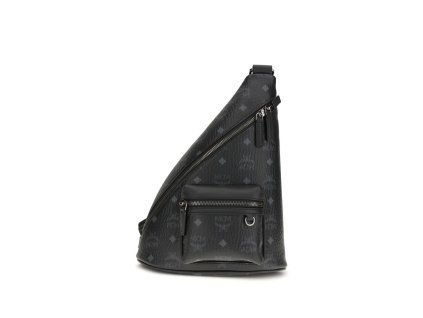 Černá látková taška přes rameno