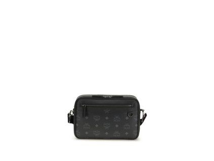 Černá polyetylenová taška přes rameno