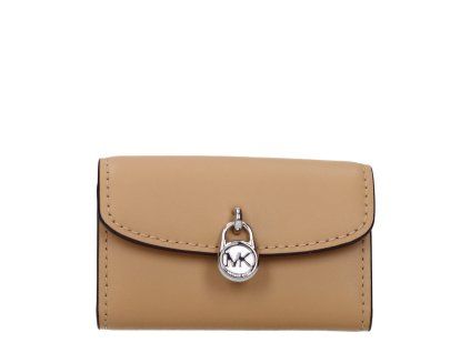 Hnědá kožená peněženka