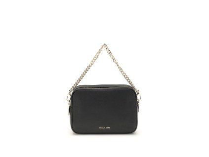 Černá kožená taška přes rameno Bos Taurus