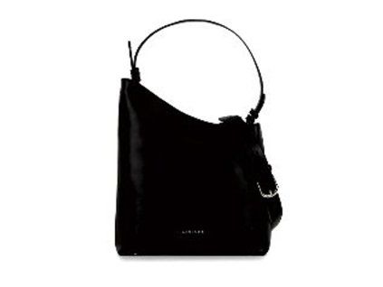 Černá polyetylenová taška přes rameno