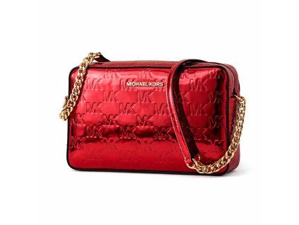 Vícebarevná plátěná crossbody kabelka