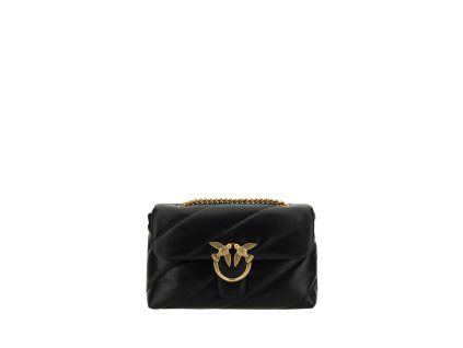 Černá kožená taška přes rameno Bos Taurus