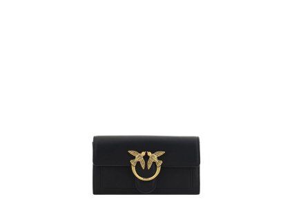 Černá telecí kožená peněženka Bos Taurus