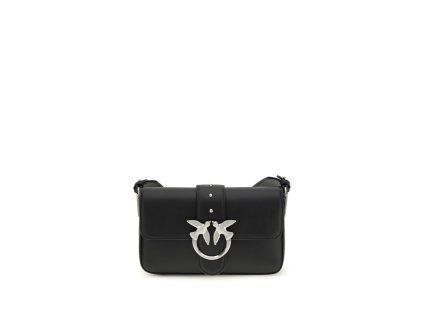 Černá kožená taška přes rameno Bos Taurus