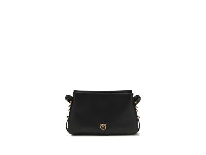 Černá kožená taška přes rameno Bos Taurus