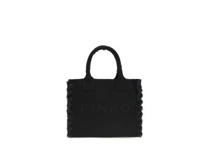 Černá bavlněná taška přes rameno