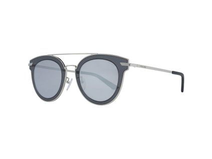 Stříbrný Metal & Plastic Sunglasses