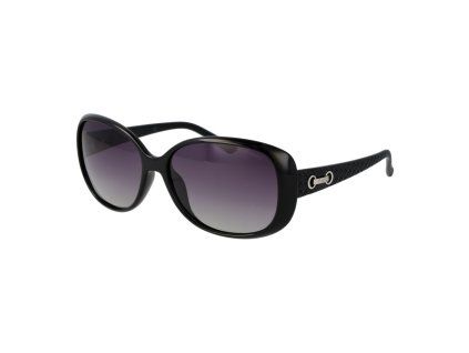 Černé plastové sluneční brýle